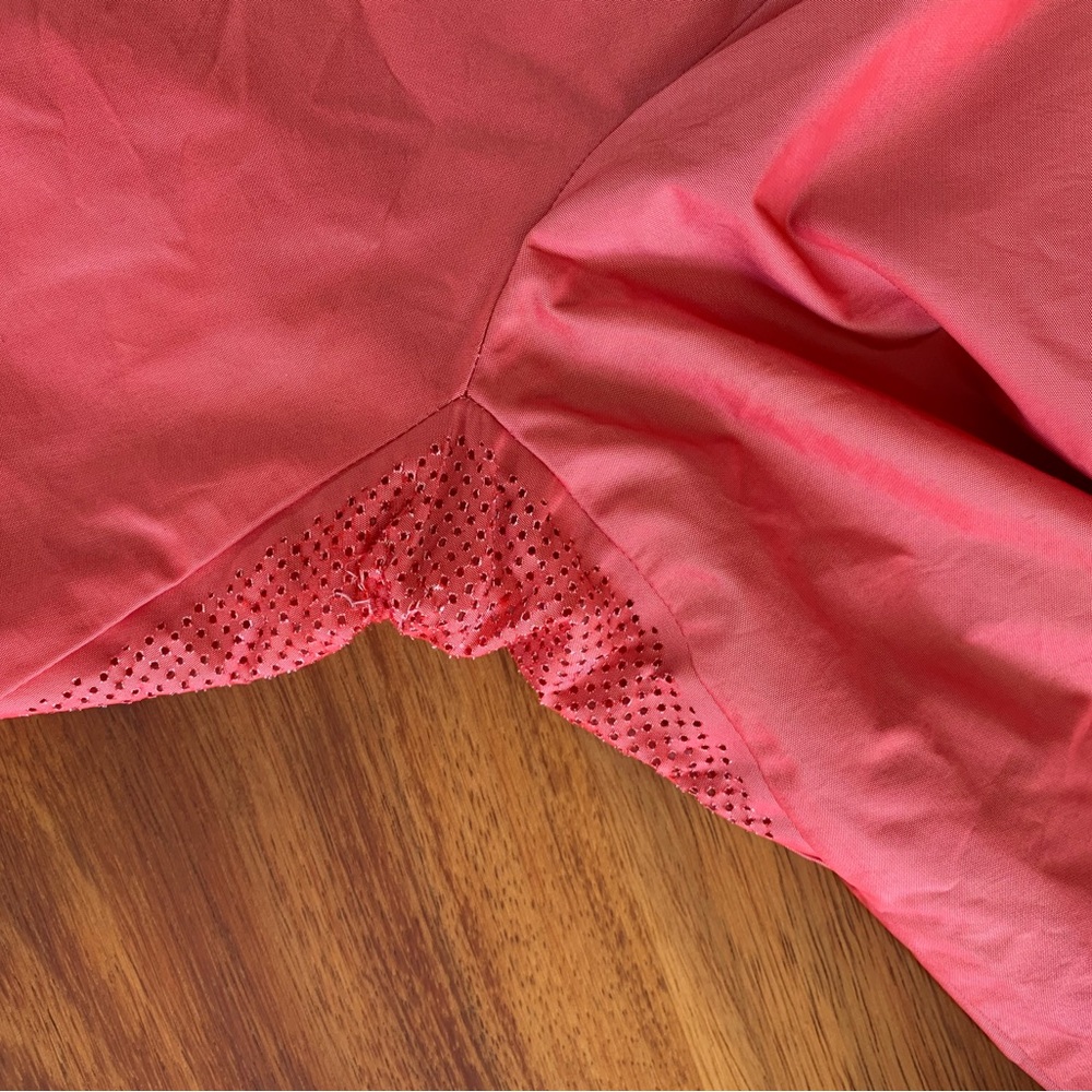Rare Nike Men’s Pink Reflective Windbreaker Track Bomber Jacket Size M - Picture 4 of 7